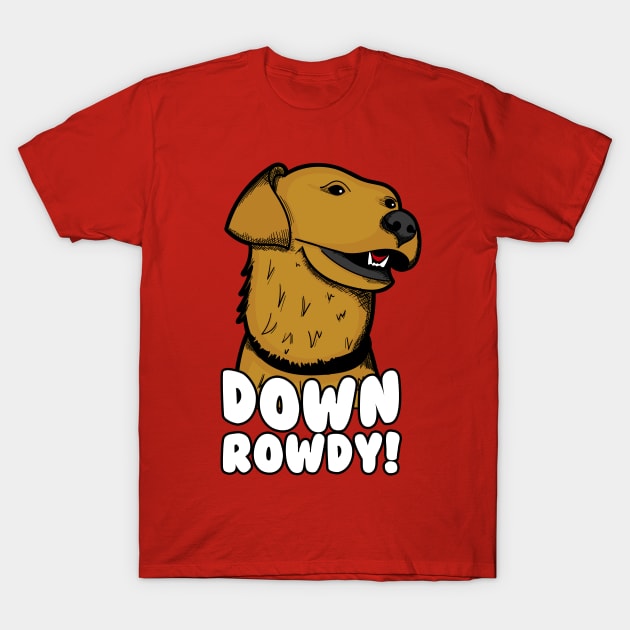 Down Rowdy v2 T-Shirt by Meta Cortex